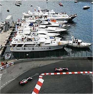 The harbor at Monaco